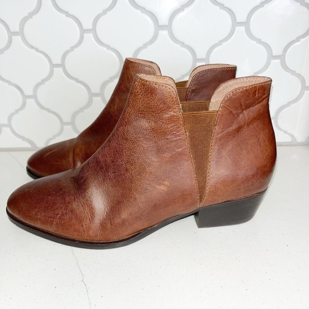 Seychelles Womens Waiting For You Bootie Brown Size 6.5